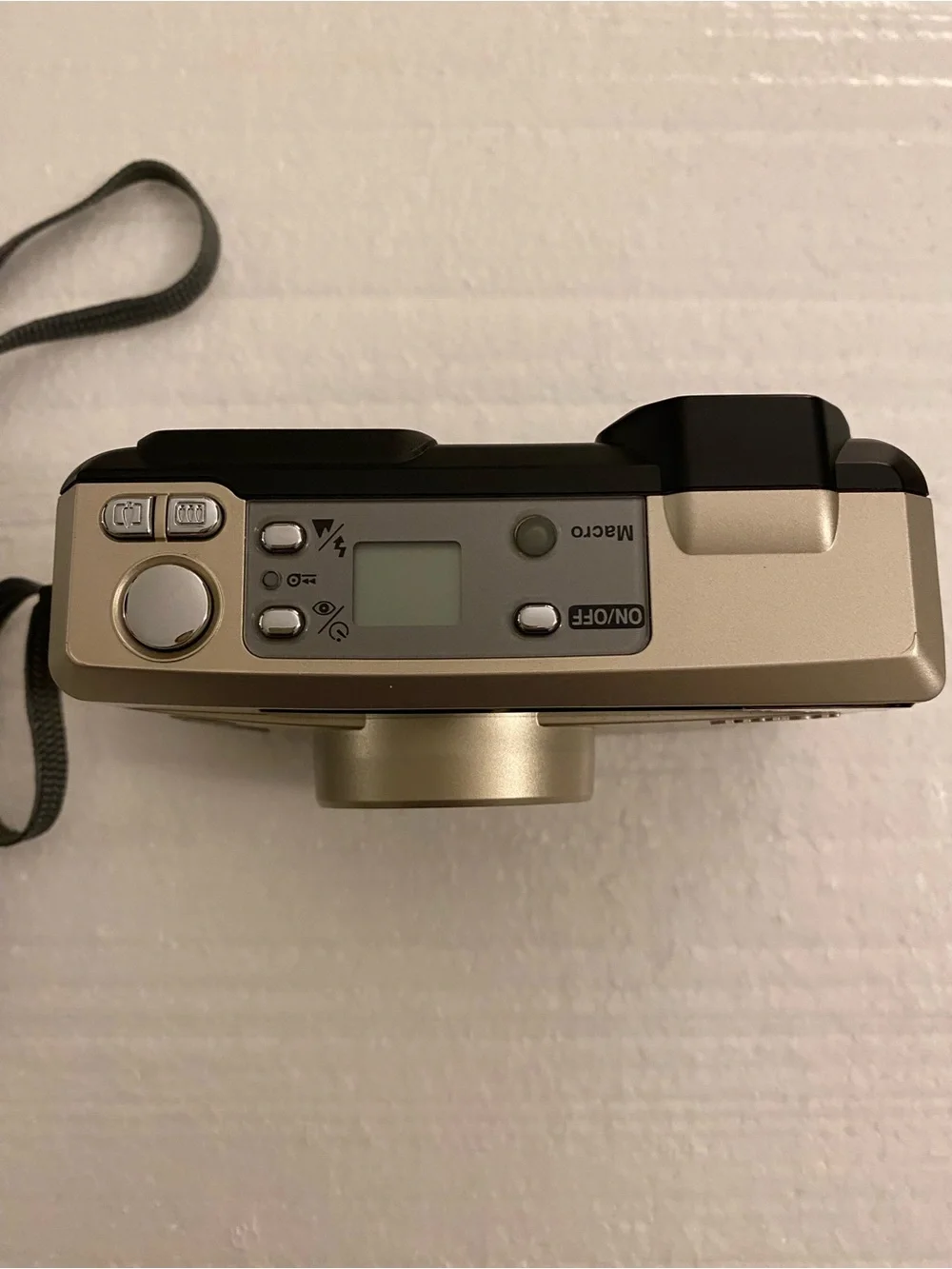 Vintage Nikon One-Touch Zoom90 AF Quartz Date Compact Film Camera - Gold 38-90mm